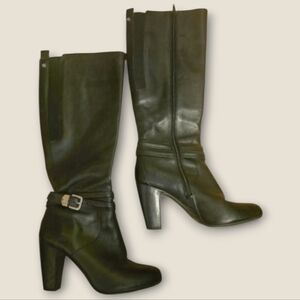 Antonio Melani Boots black heel 6.5